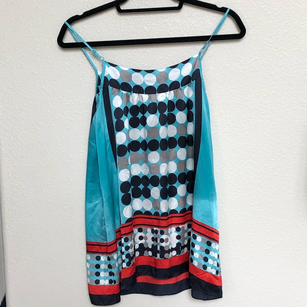 CAbi Silk Spot On Camisole Top - S